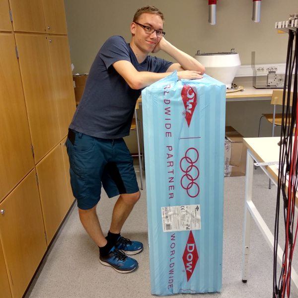 Styrofoam has arrived lets get going